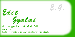 edit gyalai business card